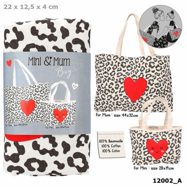 Τσαντα Princess Mimi Shopper Bag Set Mini & Mum By Depesche