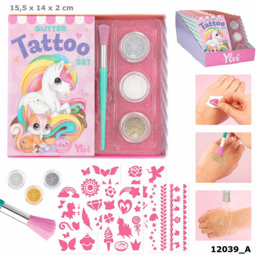 Τατουαζ Ylvi And The Minimoomis Glitter Tattoo Set By Depesche