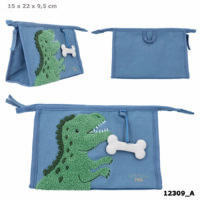 Νεσεσερ Dino World Toilet Bag Blue Dino Mini By Depesche