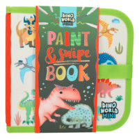 Μπλοκ Dino World Paint & Swipe Book By Depesche