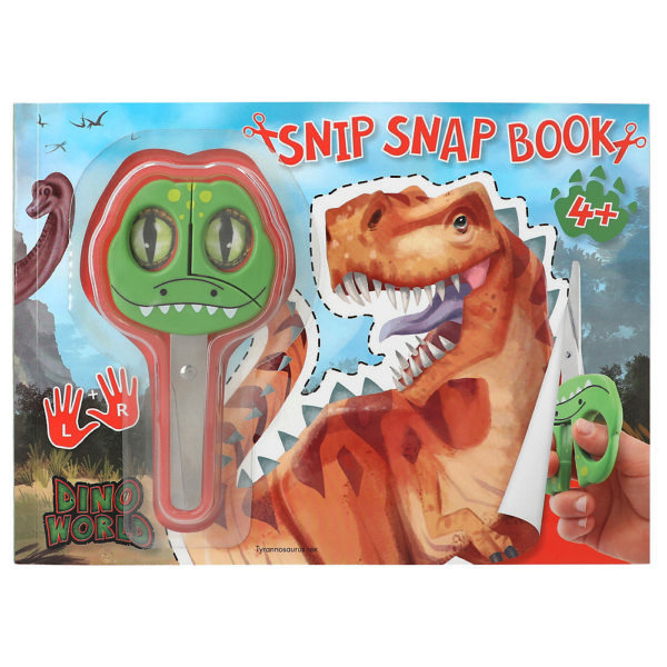 Μπλοκ Dino World Snip Snap Book By Depesche