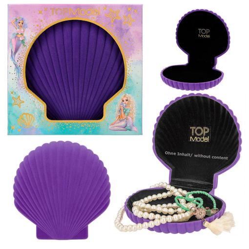 Κοσμηματοθηκη Top Model Shell-Shaped Jewelrybox By Depesche