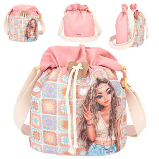 Τσαντα Πουγγι Top Model Bucket Bag Hippie Heart By Depesche