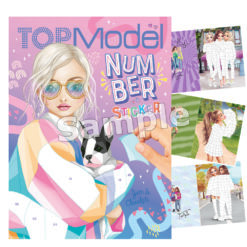 Μπλοκ Με Αυτοκολλητα Top Model Number Sticker Fantasy By Depesche