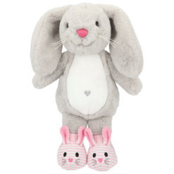 Λουτρινο Princess Mimi Plush Bunny Nelly Grey With Shoes 21 Cm By Depesche