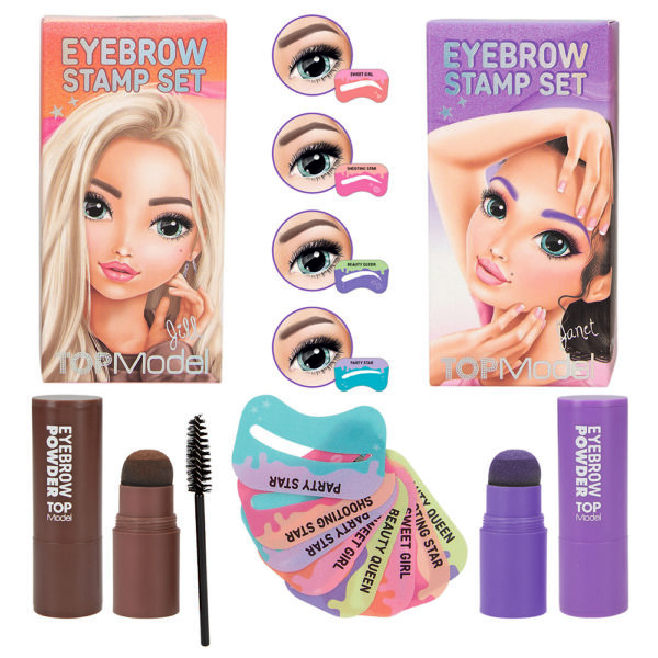 Top Model Eye Brow Stamp Set By Depesche