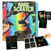 Μπλοκ Dino World Magic-Scratch Book - Μπλοκ By Depesche