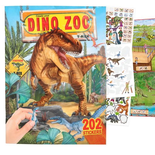 Μπλοκ Δραστηριοτητων Create Your Dino Zoo By Depesche