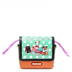 Γυναικείο Τσαντάκι Χιαστό Nicole Lee CPD16310 Cupcake Dog