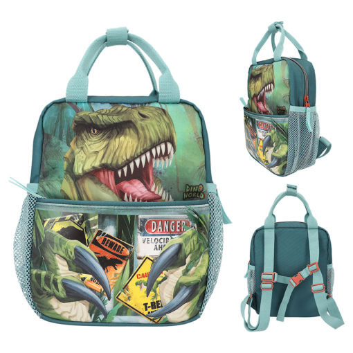 Τσαντα Πλατης Dino World Backpack Danger By Depesche