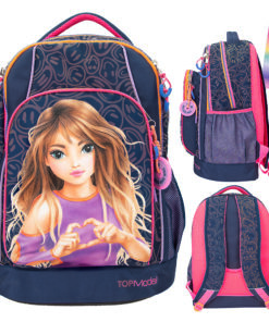 Τσαντα Πλατης Top Model Schoolbackpack Night Light By Depesche