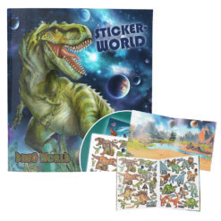 Μπλοκ Με Αυτοκολλητα Dino World Stickerworld Galaxy By Depesche