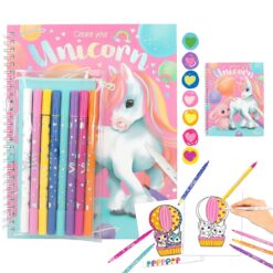 Μπλοκ Ζωγραφικης Ylvi And The Minimoomis Colouring Book With Pen Set By Depesche