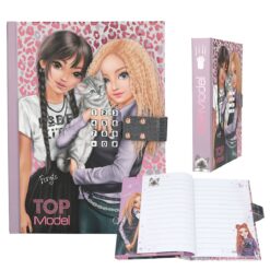 Ημερολογιο Με Κωδικο Top Model Diary With Code And Sound Rebel Kitty By Depesche