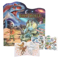 Μπλοκ Ζωγραφικης Dino World Colouringbook Figural By Depesche